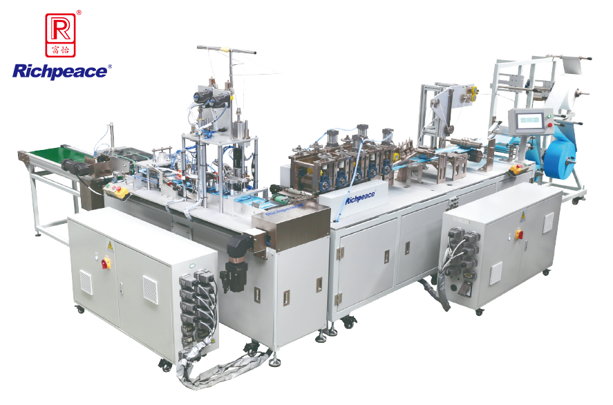 富怡平面口罩一拖一全自動生產(chǎn)線