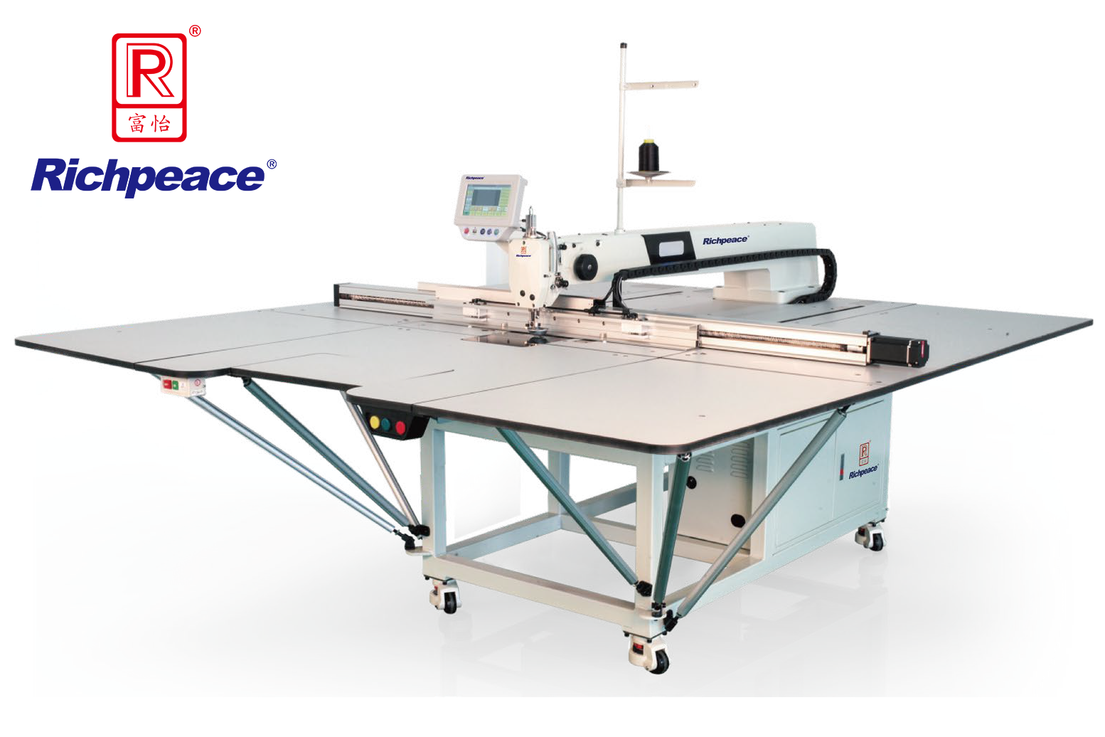 富怡服裝全自動模板縫紉機 (固定式機頭雙絲桿)