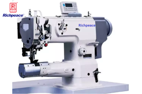 直驅筒式可開關右修刀綜合送料縫紉機
