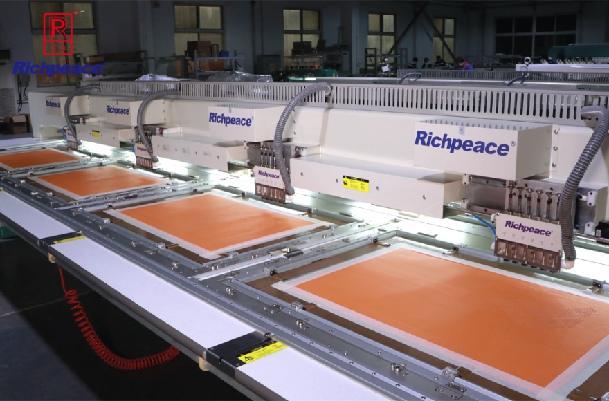 富怡全自動多頭重型沖孔機(jī)（固定頭-6沖刀）