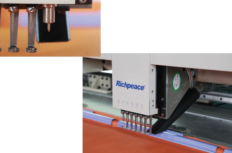 富怡全自動多頭沖孔機(jī)（固定頭-6沖刀）