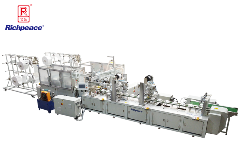 富怡全自動(dòng)罩杯口罩二合一標(biāo)準(zhǔn)型生產(chǎn)線（焊頭帶）