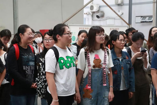 參觀富怡縫紉機車間