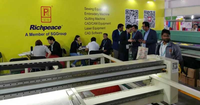 首日喜簽單，上工富怡在新德里服裝工業(yè)展人氣火爆!