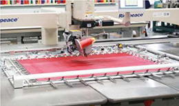 富怡全自動360°臂橋式皮革縫紉機(jī)