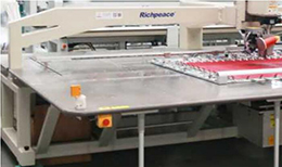 富怡全自動360°臂橋式皮革縫紉機(jī)