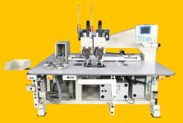 示范產品搶先看——智能雙色貼袋縫紉機！